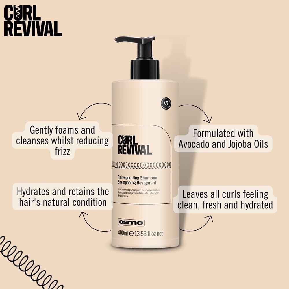 Osmo Curl Revival Reinvigorating Shampoo 400ml