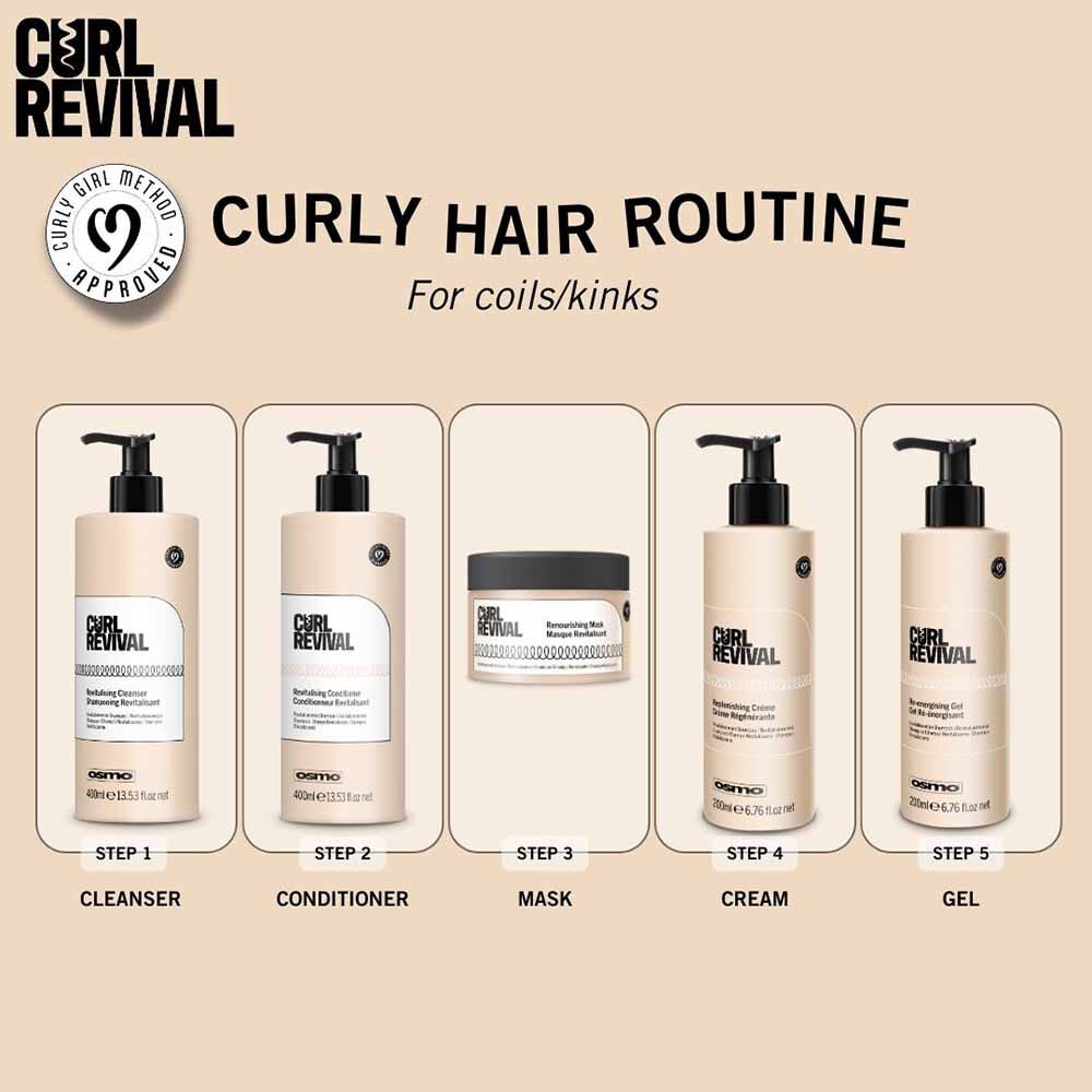 Osmo Curl Revival Reinvigorating Shampoo 400ml