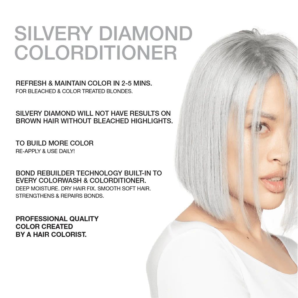 Celeb Luxury Gem Lites Colorditioner Conditioner  - Silvery Diamond - 244ml