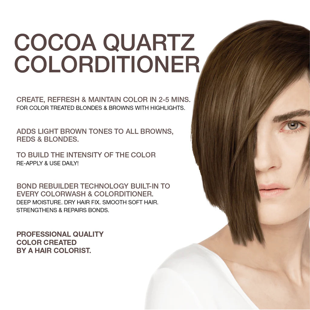 Celeb Luxury Gem Lites Colorditioner Conditioner  - Cocoa Quartz - 244ml