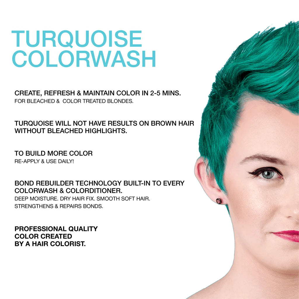 Celeb Luxury Viral Hybrid Colorditioner Conditioner with BondFix - Turquoise - 244ml