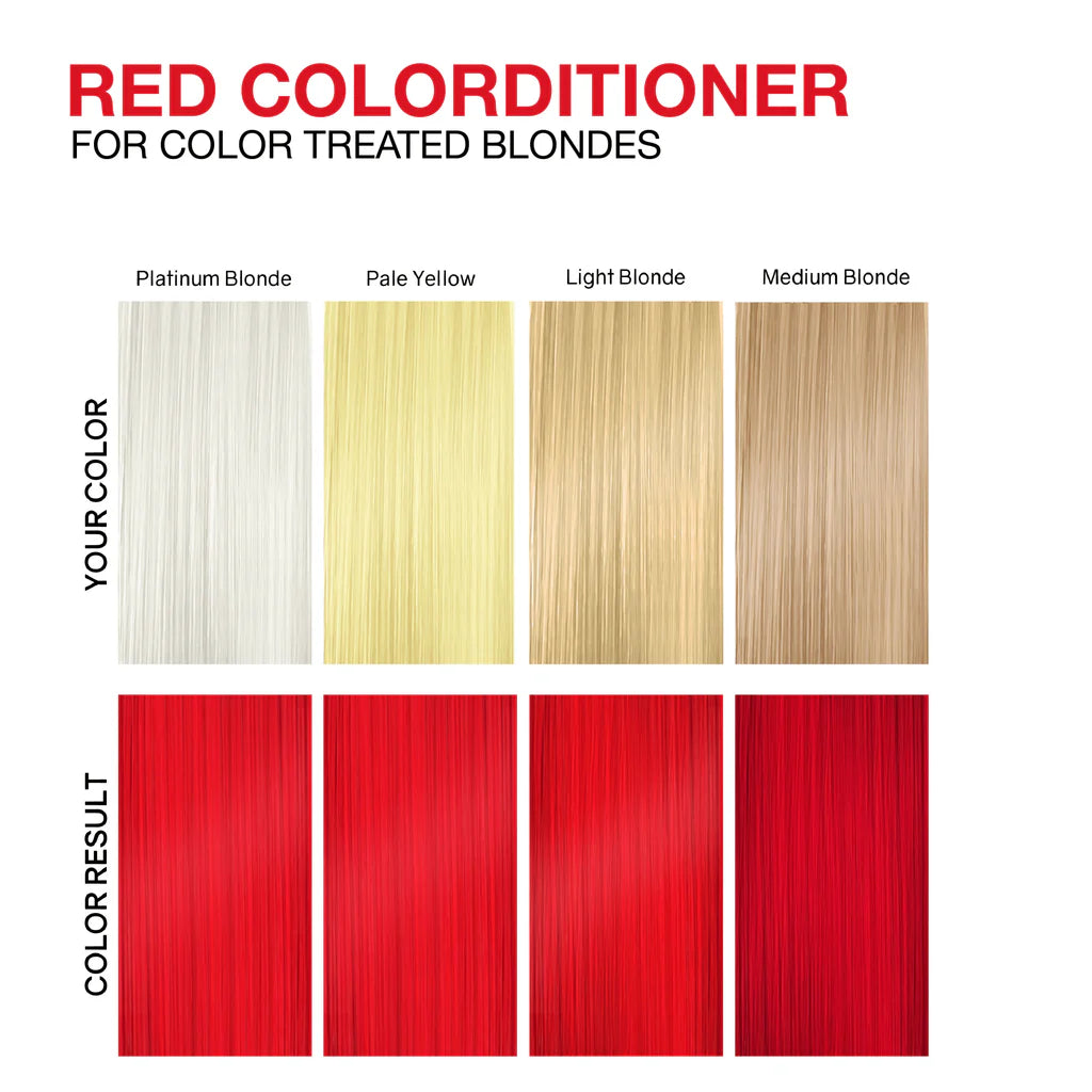 Celeb Luxury Viral Hybrid Colorditioner Conditioner with BondFix - Red - 244ml