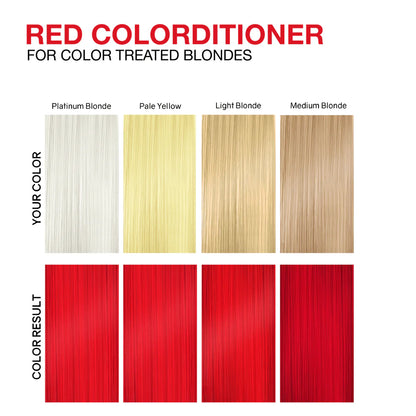 Celeb Luxury Viral Hybrid Colorditioner Conditioner with BondFix - Red - 244ml