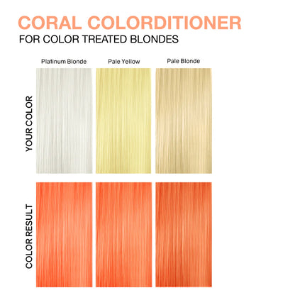 Celeb Luxury Viral Hybrid Colorditioner Conditioner with BondFix - Coral - 244ml