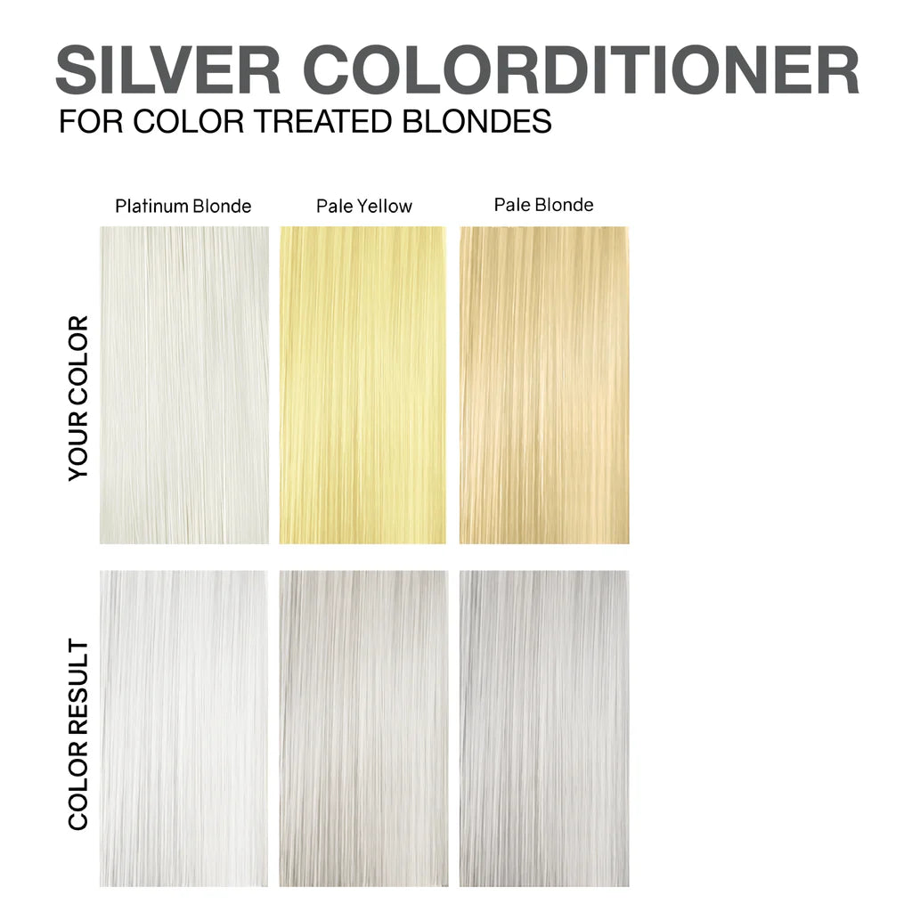 Celeb Luxury Viral Hybrid Colorditioner Conditioner with BondFix - Silver - 244ml