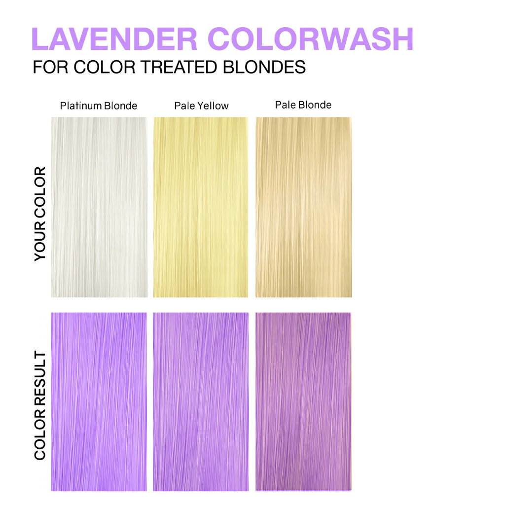 Celeb Luxury Viral Shampoo Colorwash Vegan Shampoo -  Pastel Lavender - 244ml
