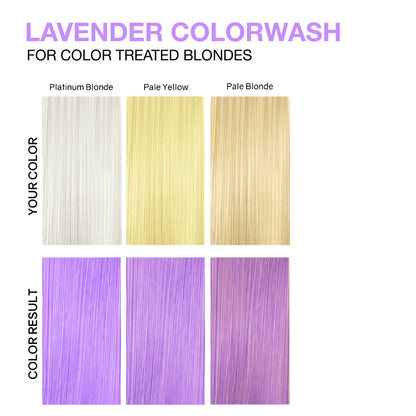 Celeb Luxury Viral Shampoo Colorwash Vegan Shampoo -  Pastel Lavender - 244ml