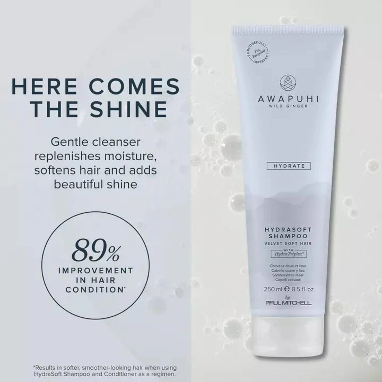 Paul Mitchell Awapuhi Wild Ginger Hydrasoft Shampoo 250ml