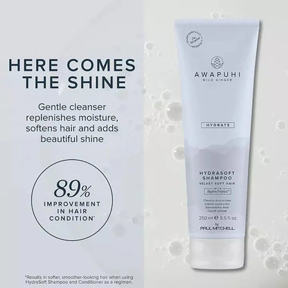 Paul Mitchell Awapuhi Wild Ginger Hydrasoft Shampoo 75ml