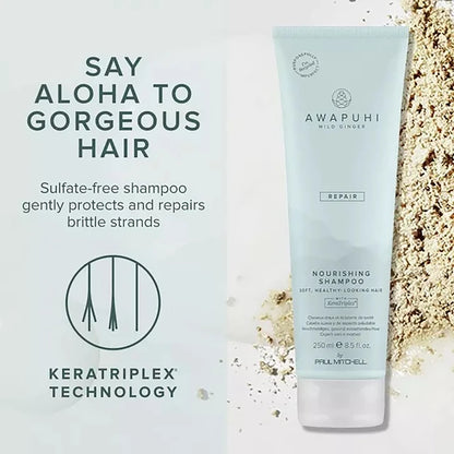 Paul Mitchell Awapuhi Wild Ginger Nourishing Shampoo 250ml
