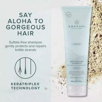 Paul Mitchell Awapuhi Wild Ginger Nourishing Shampoo 75ml