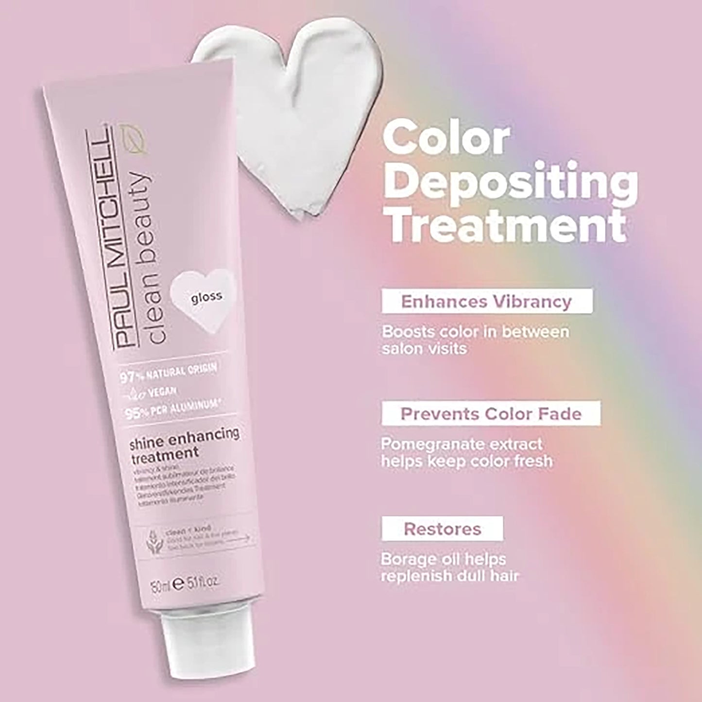 Paul Mitchell Clean Beauty Color Depositing Treatment - Gloss 150ml