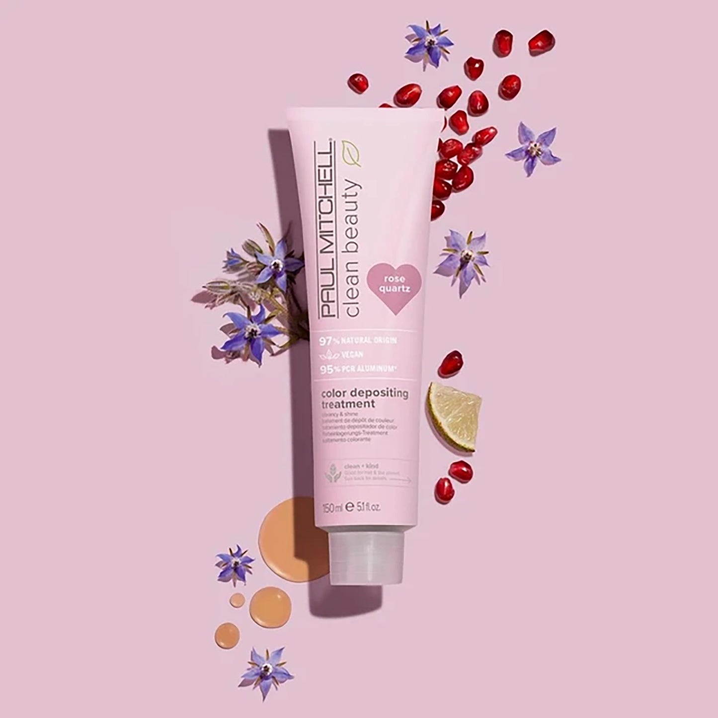 Paul Mitchell Clean Beauty Color Depositing Treatment - Rose Quartz 150ml