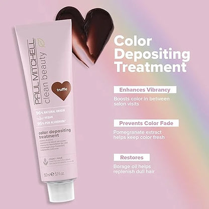 Paul Mitchell Clean Beauty Color Depositing Treatment - Truffle 150ml