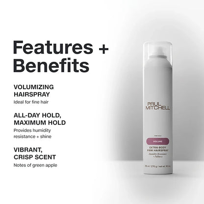 Paul Mitchell Extra Body Firm Hairspray (Original) 125ml