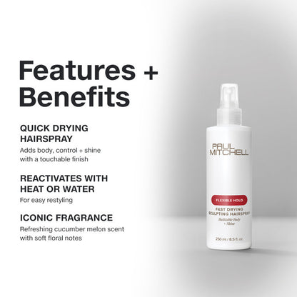 Paul Mitchell Fast Drying Sculpting Hairspray 50% Voc 75ml