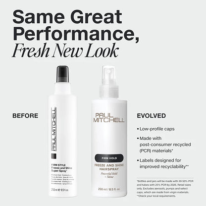 Paul Mitchell Freeze And Shine Super Spray 50% Voc 250ml