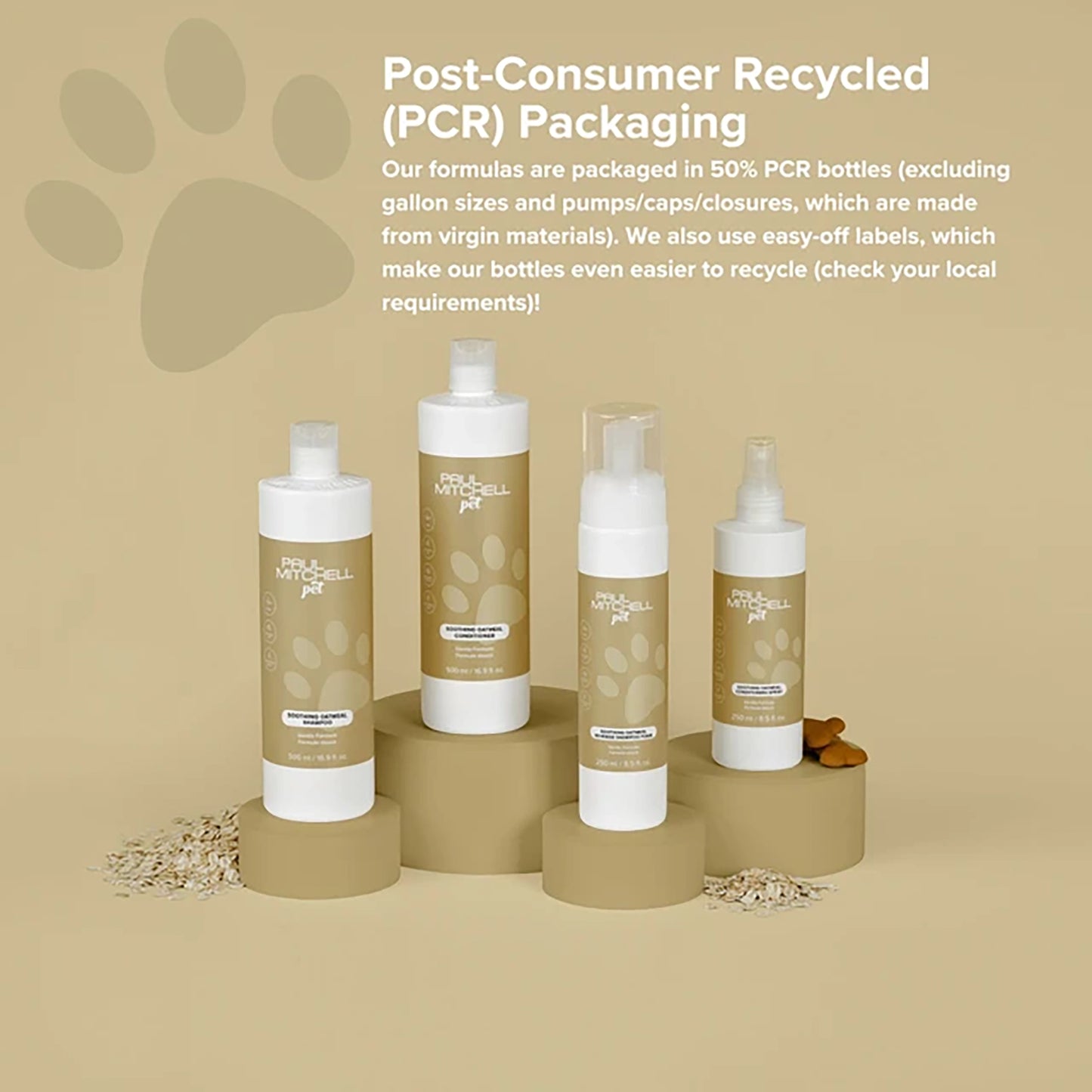 Paul Mitchell Pet Soothing Oatmeal No-Rinse Shampoo Foam 250ml
