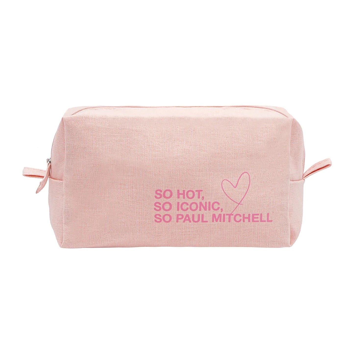 Paul Mitchell So Hot Pink Cotton Cosmetic Bag