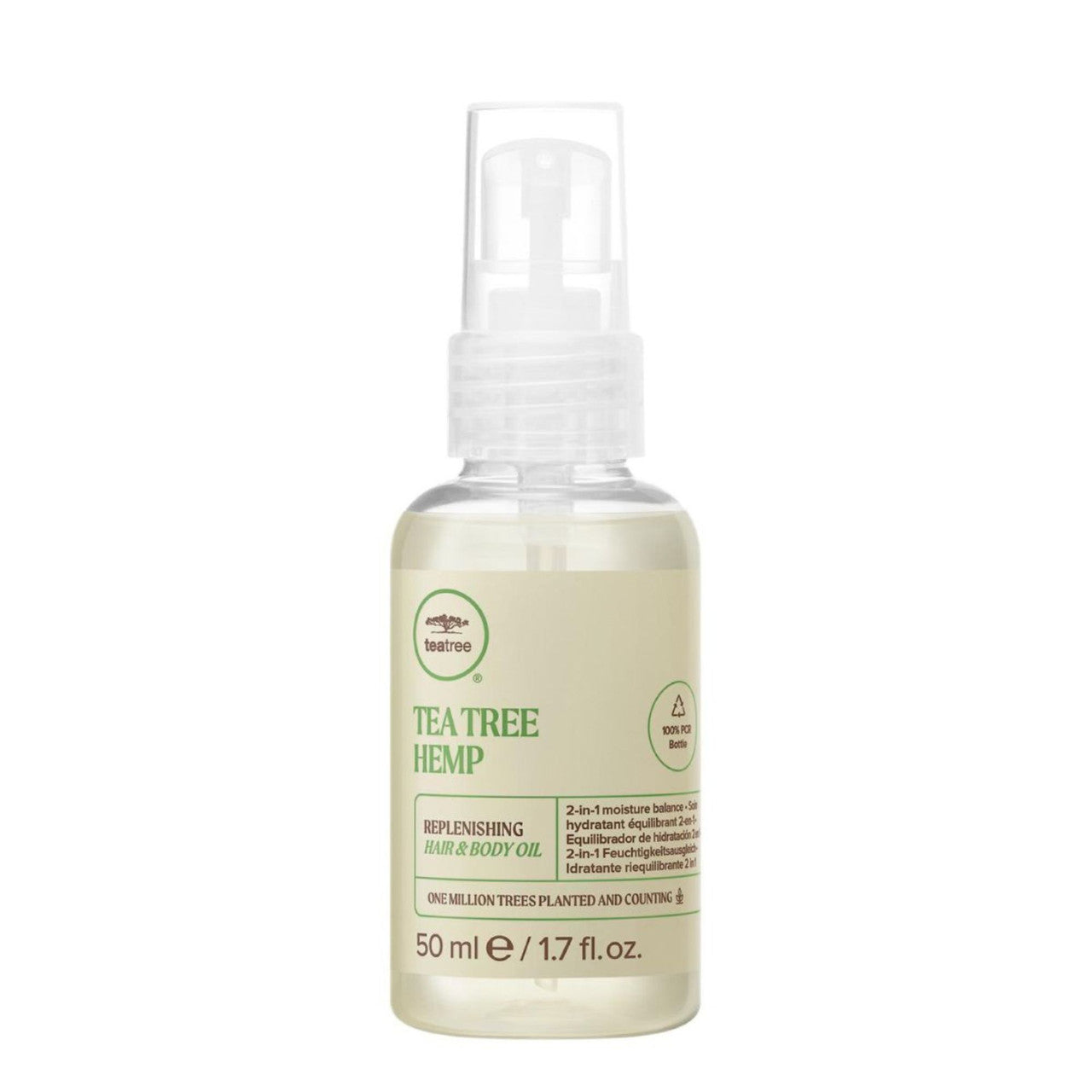 Paul Mitchell Tea Tree Hemp Hair And Body Oil 50ml