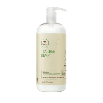 Paul Mitchell Tea Tree Hemp Restoring Conditioner And Body Lotion 1000ml