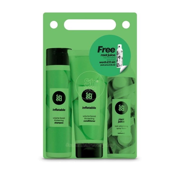 Shed Inflatable Haircare Gift Set