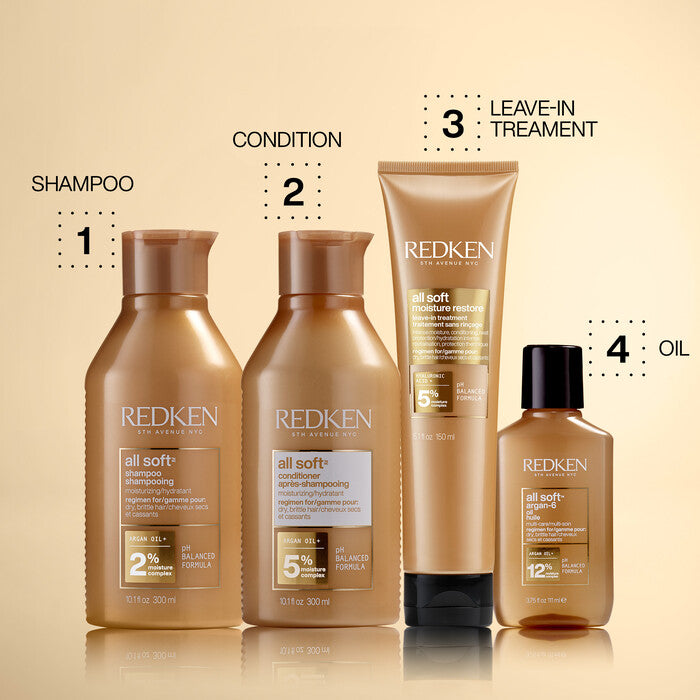 Redken All Soft Leave-In Hair Treatment 150ml