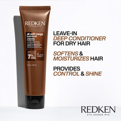 Redken All Soft Mega Curl Leave-In Hair Treatment 150ml