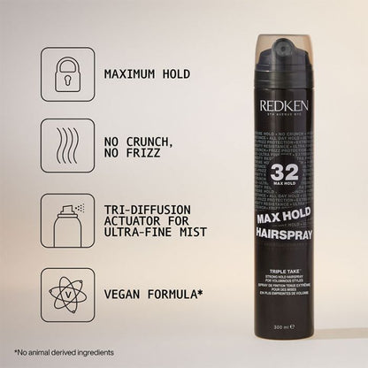 Redken Max Hold Hairspray 300ml