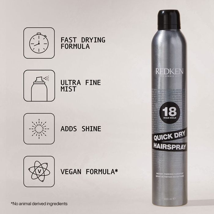 Redken Quick Dry Hairspray 400ml