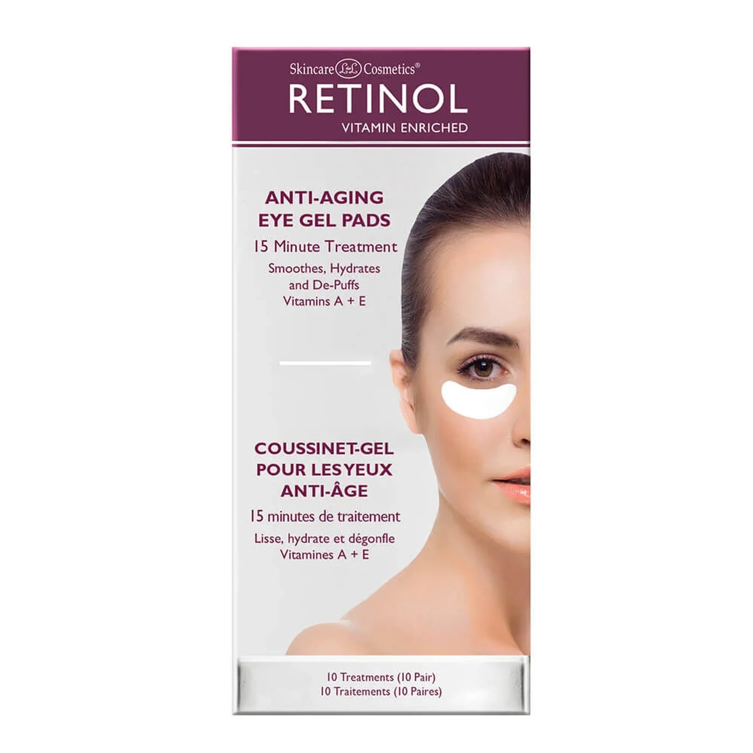 Retinol Anti-Aging Eye Gel Pads 10 Pairs