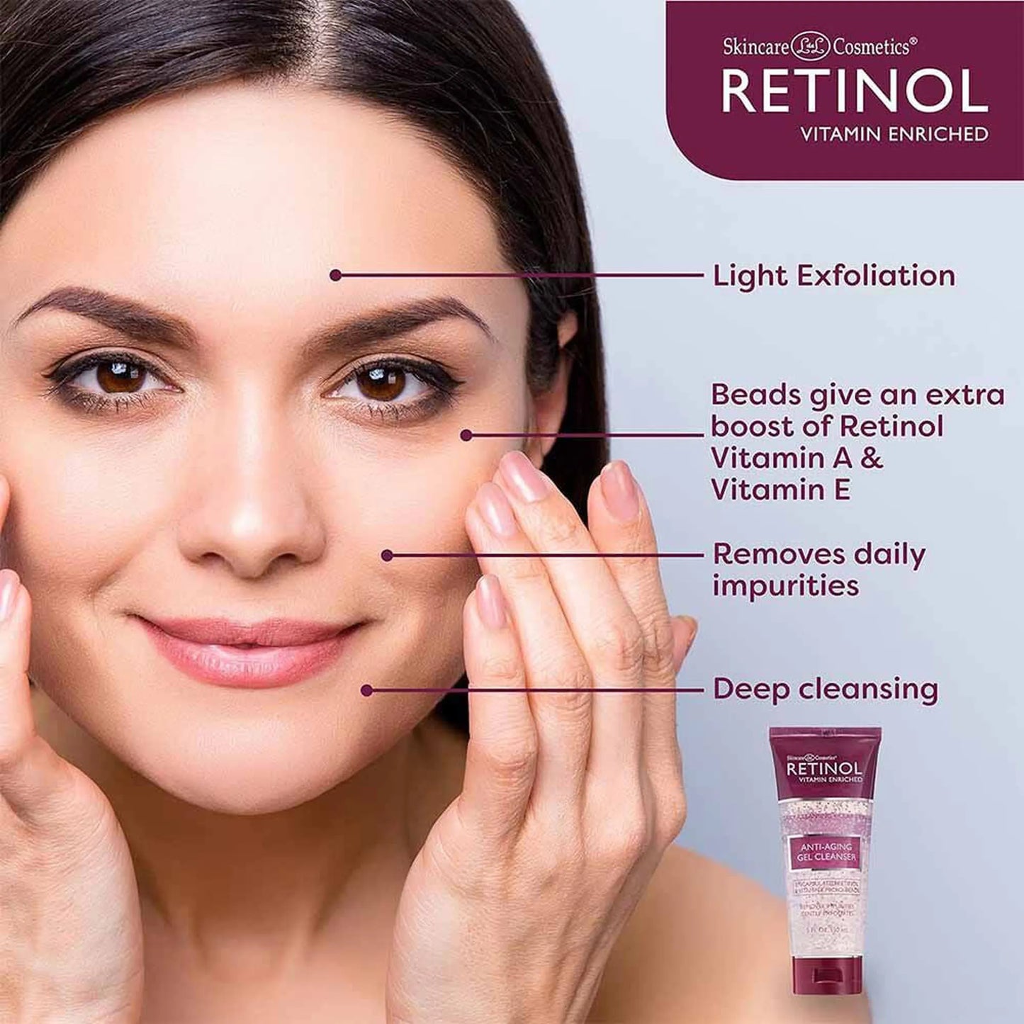 Retinol Anti-Aging Gel Cleanser 120ml