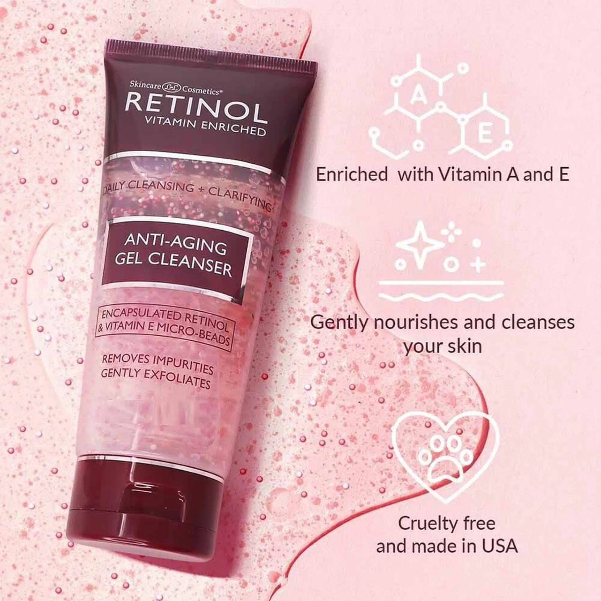 Retinol Anti-Aging Gel Cleanser 120ml