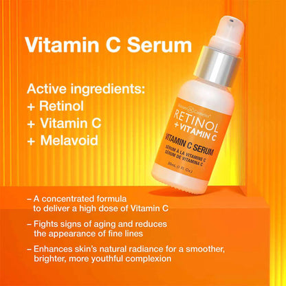 Retinol +Vitamin C Serum 30ml