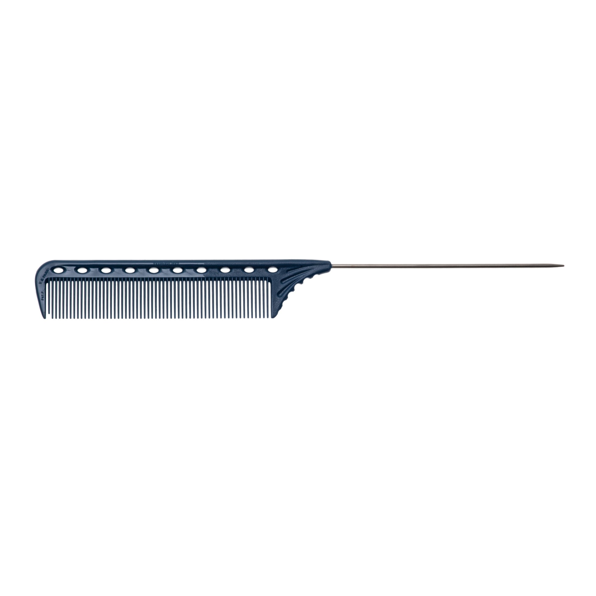 YS Park YS 102 Basic Pin Tail Comb Blue