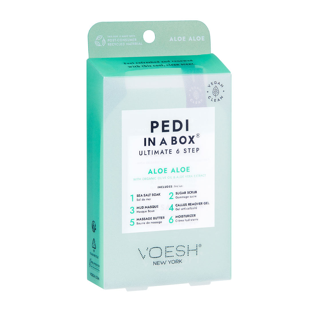 Voesh Pedi In A Box Ultimate 6 Step Aloe Aloe