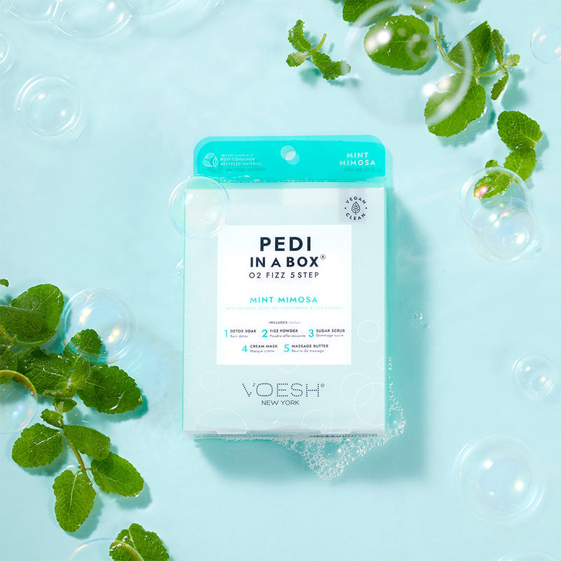 Voesh Pedi In A Box O2 Fizz Mint Mimosa