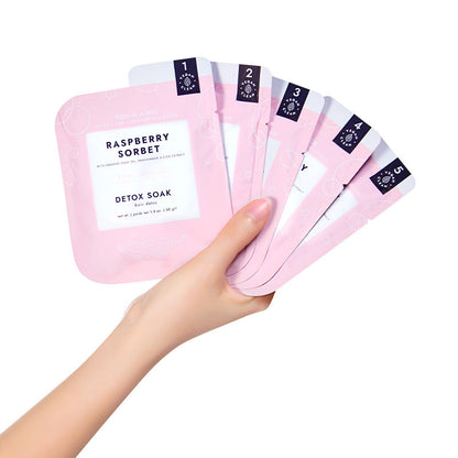 Voesh Pedi In A Box O2 Fizz Raspberry Sorbet