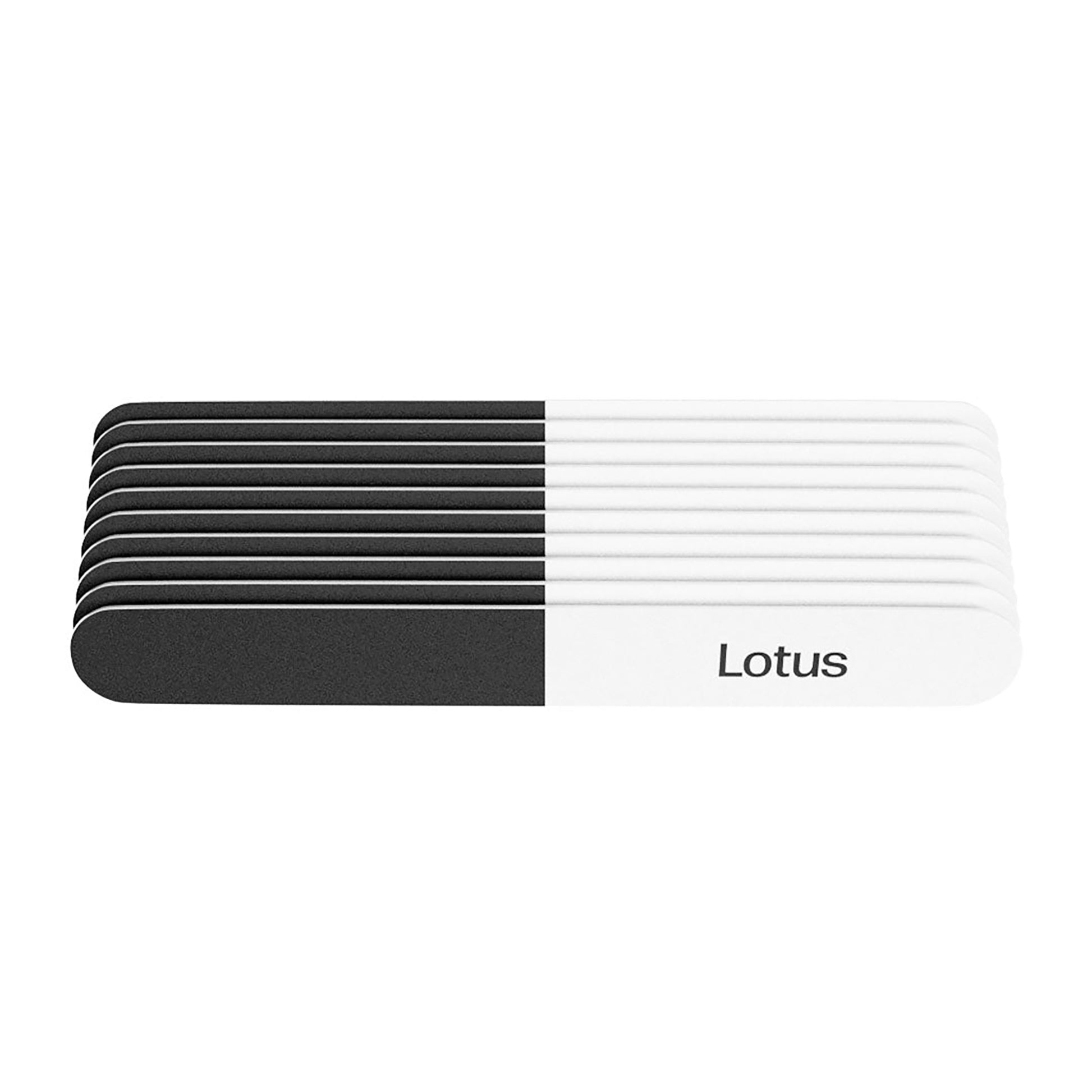 Lotus 3 Way Buffer (Black/Grey/White) Pack Of 10