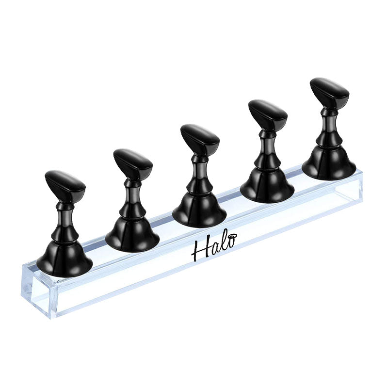 Halo Nail Practice Stand Black