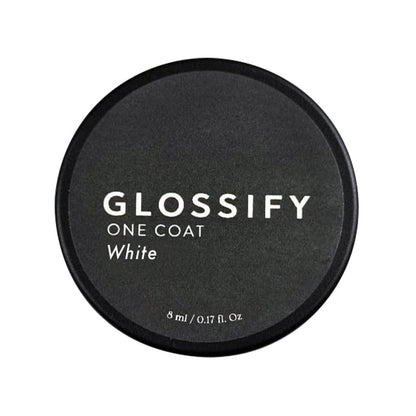Glossify One Coat Gel 8ml White