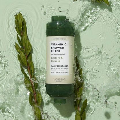 Voesh Rainforest Mist 2.5oz Shower & Empower Filter