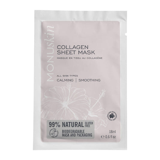 Monuskin Collagen Sheet Mask 18ml Single
