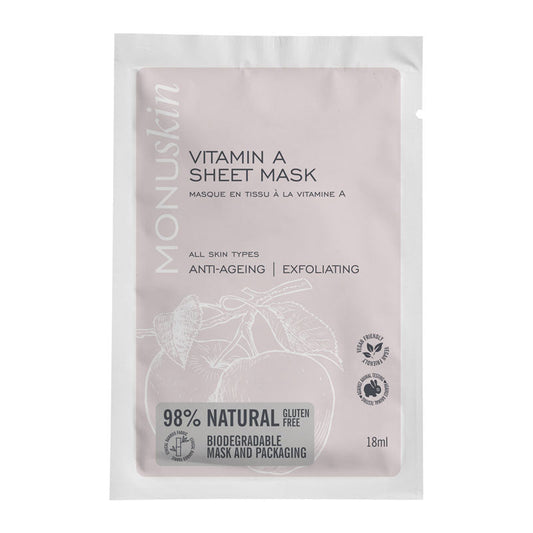 Monuskin Vitamin A Sheet Mask 18ml Single
