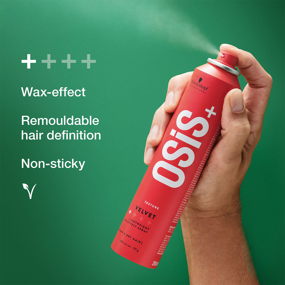 OSiS Velvet Lightweight Wax-Effect Spray 200ml