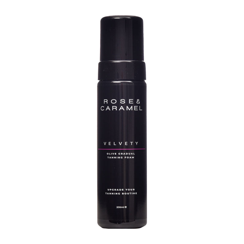 Rose and Caramel Velvety Tanning Foam Olive Gradual 200ml