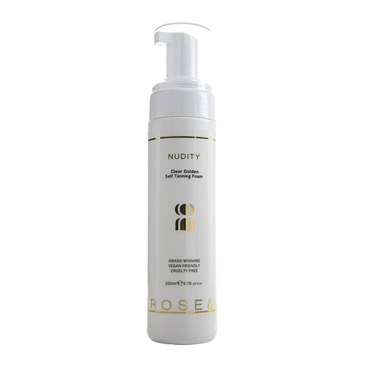 Rose and Caramel Nudity Tanning Mousse Clear Golden 200ml