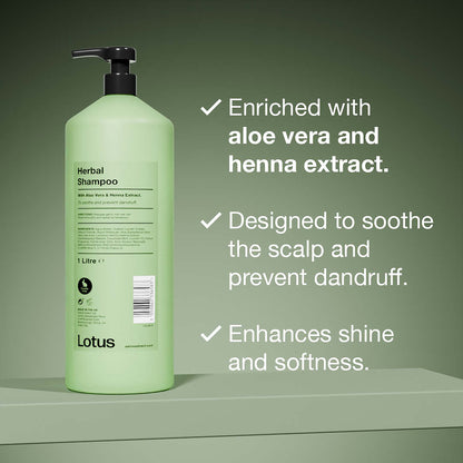 Lotus Herbal Shampoo 1000ml