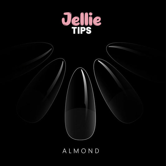Halo Jellie Almond Sizes 0-11 Nail Tips x 480