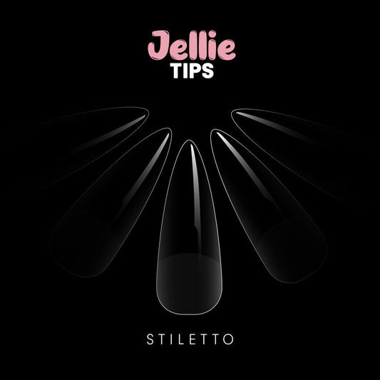 Halo Jellie Stiletto Sizes 0-11 Nail Tips x 480